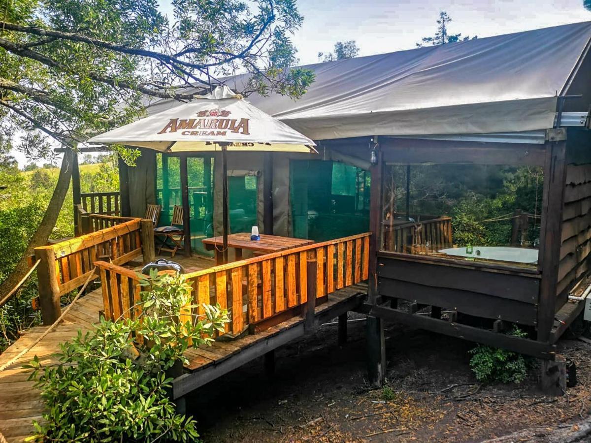 Fernhill Tented Treehouses Rheenendal Buitenkant foto