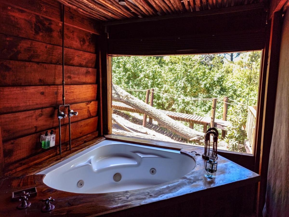 Fernhill Tented Treehouses Rheenendal Buitenkant foto