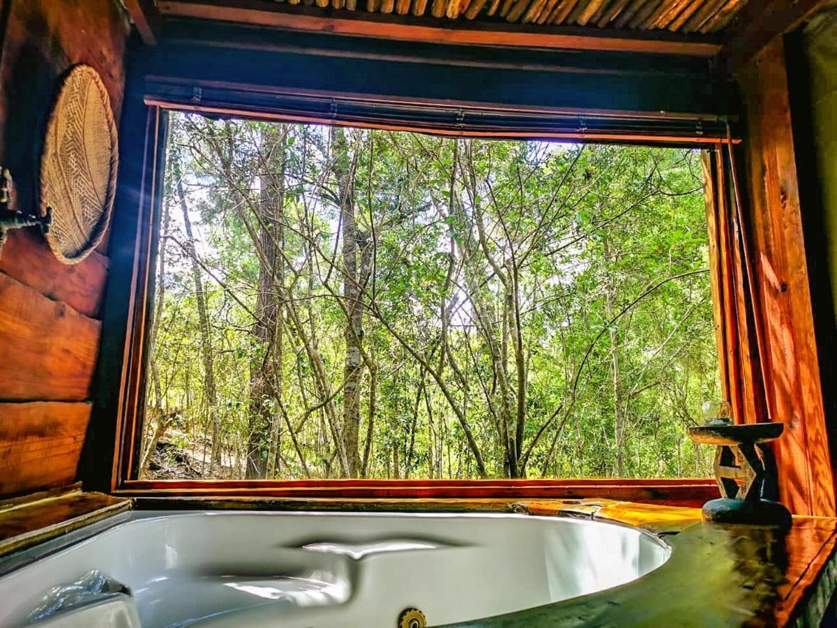 Fernhill Tented Treehouses Rheenendal Buitenkant foto