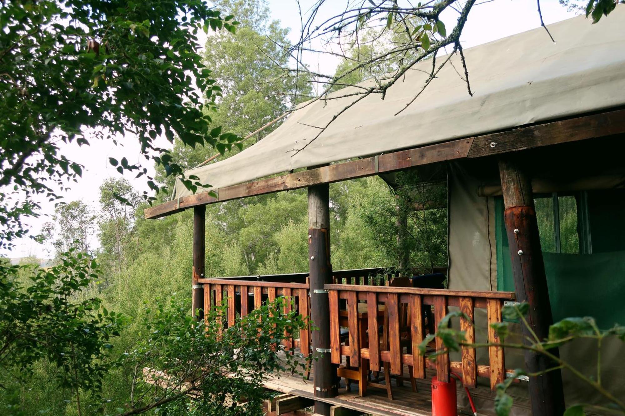 Fernhill Tented Treehouses Rheenendal Kamer foto